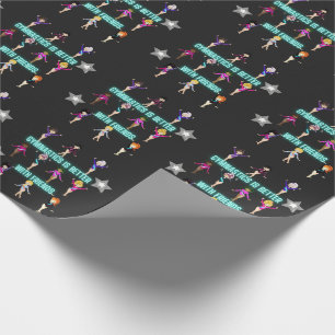 Papel De Presente A ginástica É Melhor Com Amigos