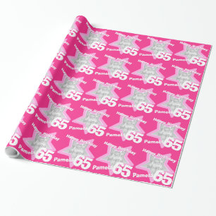 Papel De Presente A idade conhecida 65 das meninas adiciona seu