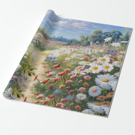 Papel De Presente a Linguagem das Flores