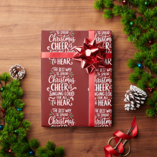 Papel De Presente A Melhor Maneira de Espalhar Alegria de Natal Elfo