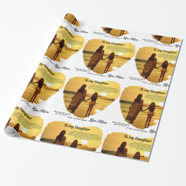 Papel De Presente À minha filha (Desenrolado)