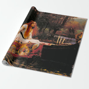 Papel De Presente A Senhora de Shalott John William Waterhouse