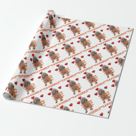Papel De Presente a soletração alternativa do AMOR é CAVOODLE