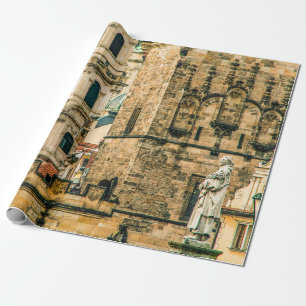 Papel De Presente A velha cidade de Pragueancient, arquitetura, edif