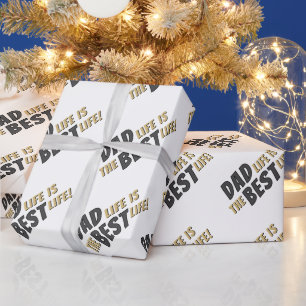 Papel De Presente A vida de pai é a melhor vida Citação de pai