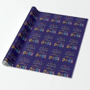 Papel De Presente A Vida É Bela Com Meus Cachorros