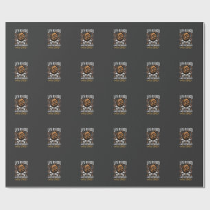 Papel De Presente A Vida é Boa Affenpinscher Cão Ossos Cruzados