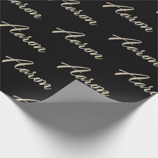 Papel De Presente Aaron Vorname Name edles Geschenkpapier Papier (Ponta)