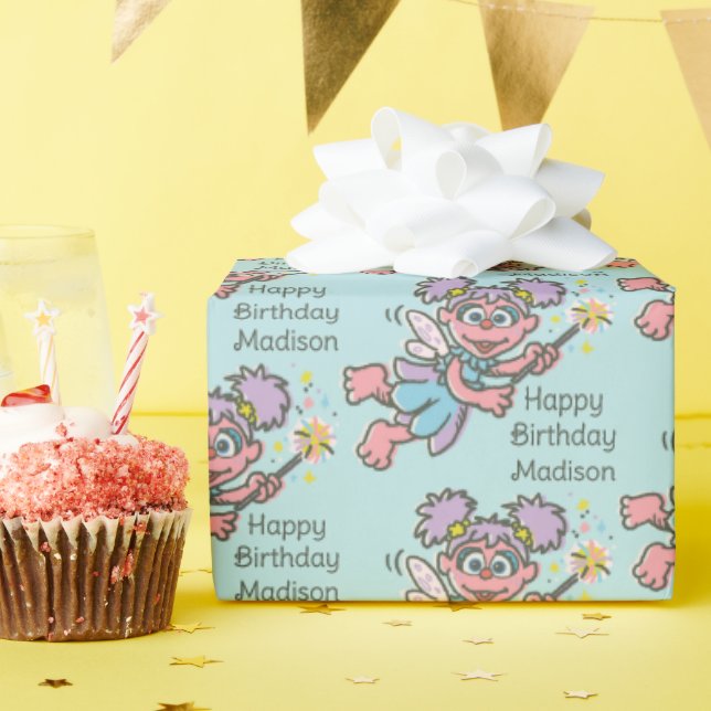 Papel De Presente Abby Cadabby Voadora (Festa de aniversário)