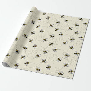 Papel De Presente Abelhas