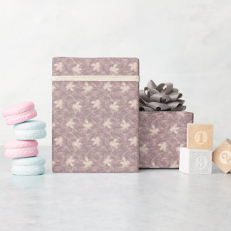 Papel De Presente Abelhas + Lilac