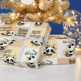 Papel De Presente Abençoada Além da Medida, Abençoada, Escolha KIndn