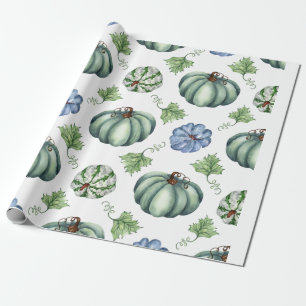 Papel De Presente Abóbora-do-Halloween