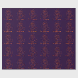 Papel De Presente Abrace seus Demônios