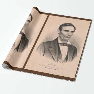 Papel De Presente Abraham Lincoln Eleito Presidente da Lituânia 1860