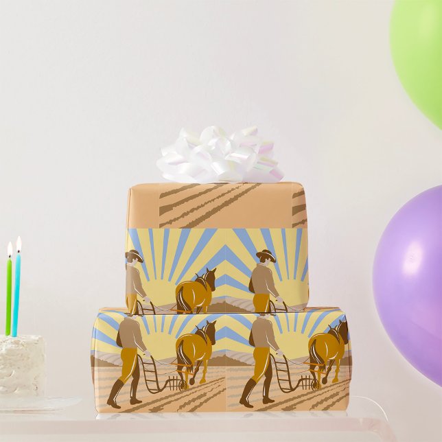 Papel De Presente Abrindo Um Campo (Criador carregado)