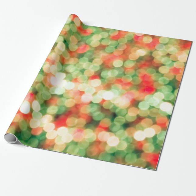 Papel De Presente Abstract colorful bokeh background (Desenrolado)