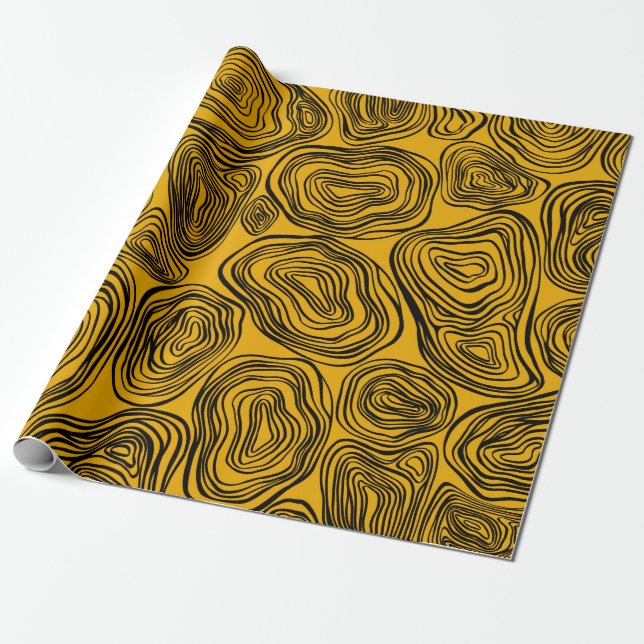Papel De Presente Abstract seamless pattern. graphic illustration. O (Desenrolado)