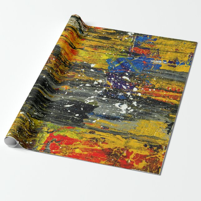 Papel De Presente Abstract Wraps 1 (Desenrolado)