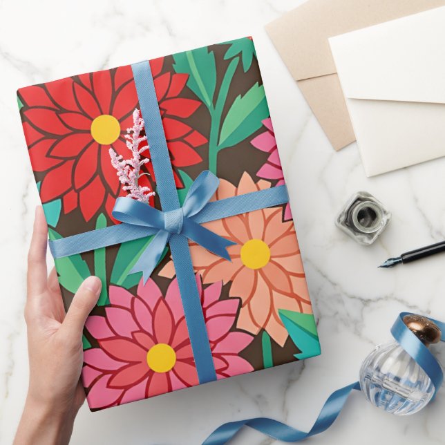 Papel De Presente Abstrato (Presentear)