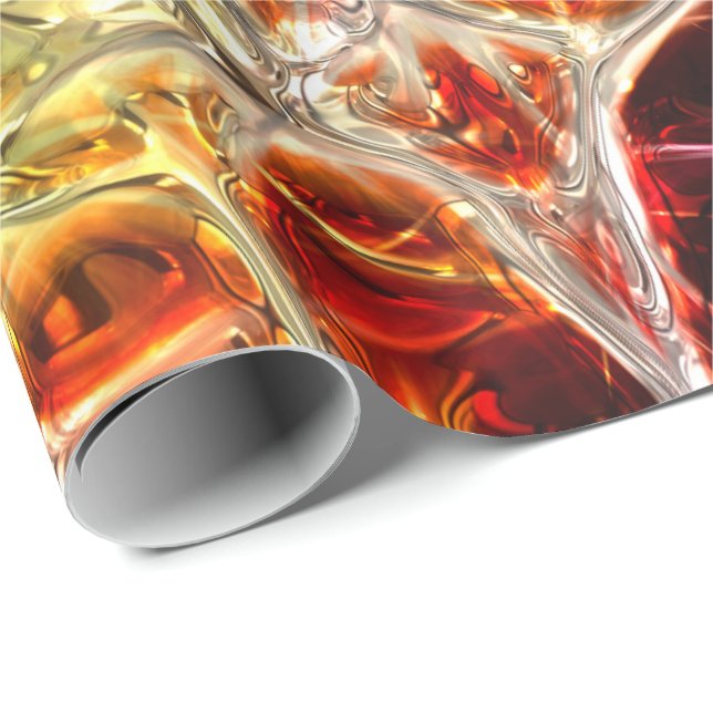 Papel De Presente Abstrato art 132 Wrapping Paper (Ponta do rolo)