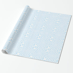 Papel De Presente Abstrato Azul Claro
