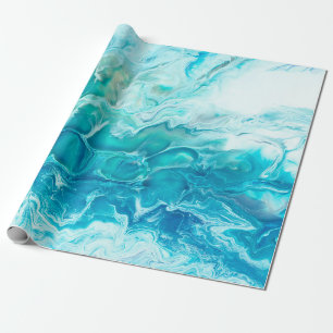Papel De Presente Abstrato criativo azul pintado de fundo, mães