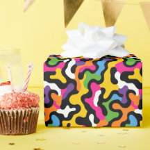 Abstrato de pistas coloridas retrorreflectoras Pad