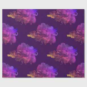 Papel De Presente abstrato de veludo artístico bonito