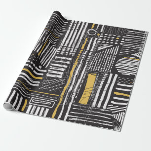 Papel De Presente Abstrato e design de padrões criativos sem falhas