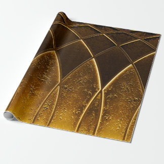 Papel De Presente Abstrato elegante art deco geométrico ornamentado