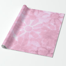 Abstrato Floral Whimsic Flor Rosa Pastel