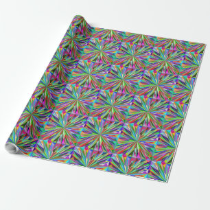 Papel De Presente Abstrato Mandala