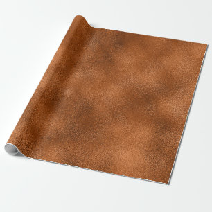 Papel De Presente Abstrato mínimo de vidro metálico de cobre do