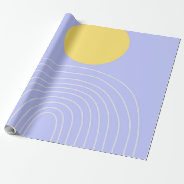 Papel De Presente abstrato moderna (Desenrolado)