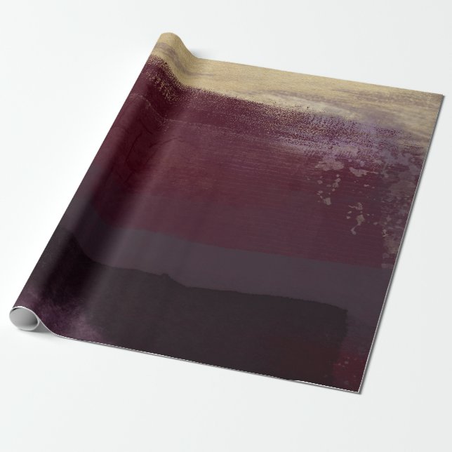 Papel De Presente Abstrato moderno (Desenrolado)