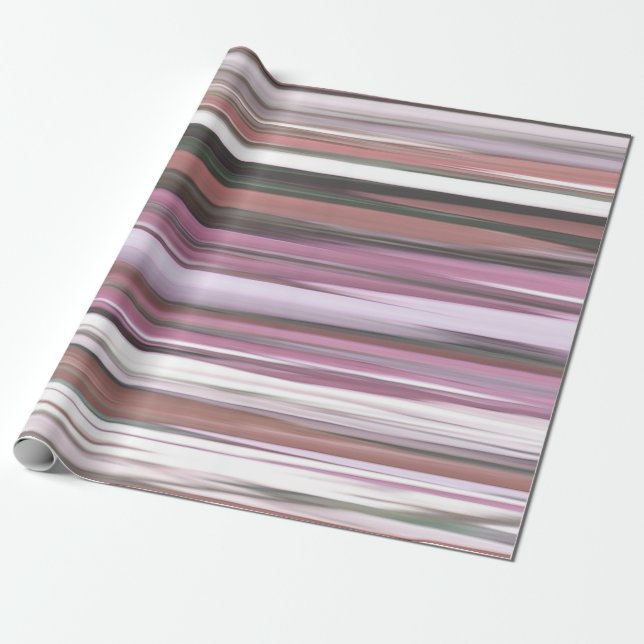 Papel De Presente Abstrato nº 2: borrão rosa (Desenrolado)