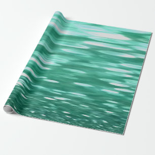 Papel De Presente Abstrato nº 3: Shimmer Verde