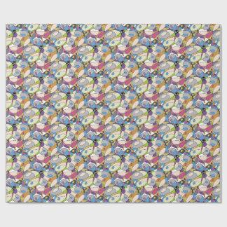 Papel De Presente Abstrato Pastel