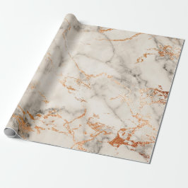 Papel De Presente Abstrato Rosa Coral Blush Cinza Pedra Marble