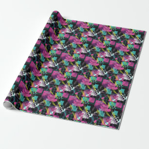 Papel De Presente Abstrato sem problemas, moda para meninos, colorid