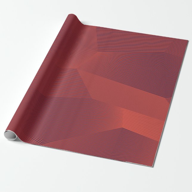Papel De Presente Abstrato, tendências, arte geométrica moderna (Desenrolado)