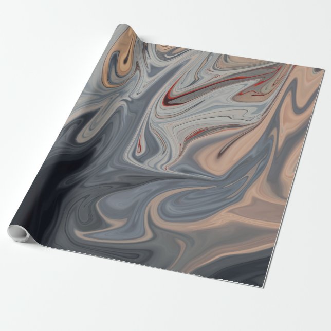 Papel De Presente Abstrato Wall Art | Melhores artes modernas (Desenrolado)