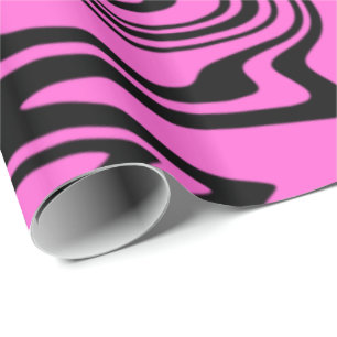 Papel De Presente Abstrato Waves Wraping Paper - Cores personalizada