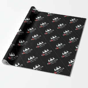 Papel De Presente acampamento montanhoso