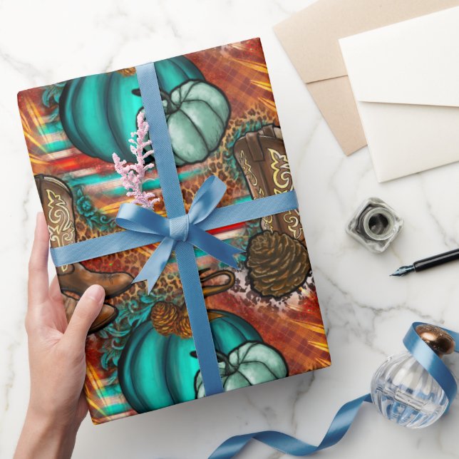 Papel De Presente Ação de Graças Ocidental (Presentear)