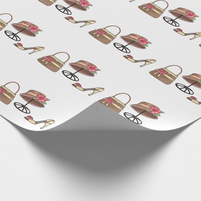 Papel De Presente Acessórios de Moda (Ponta)