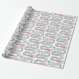Papel De Presente Acorde-me Quando o Natal Acabar