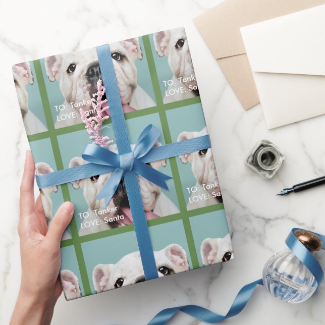 Papel De Presente Adicione seu cachorro para o seu cão (Presentear)