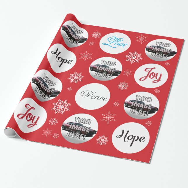 Papel De Presente Adicione sua foto! Chevy Camaro (Desenrolado)